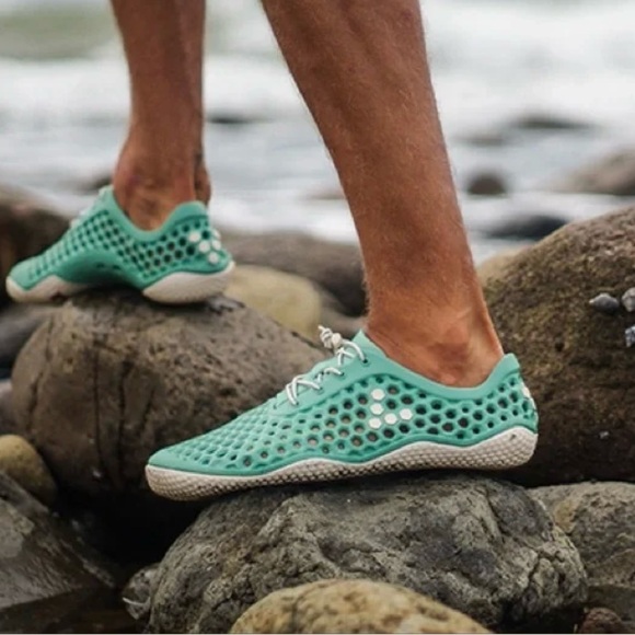 Vivobarefoot Ultra III Bloom Water Shoes in Algae Green Teal. Size 39L (8) - Picture 6 of 7